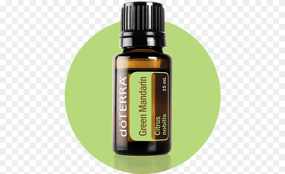 Green Mandarin Essential Oil Doterra Lemongrass Essential Oil 15 Ml, Bottle, Cosmetics, Perfume, Herbal Png