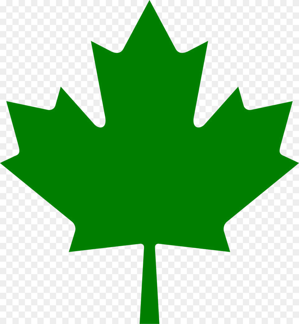 Green Maple Leaf, Plant, Maple Leaf, Cross, Symbol Png Image