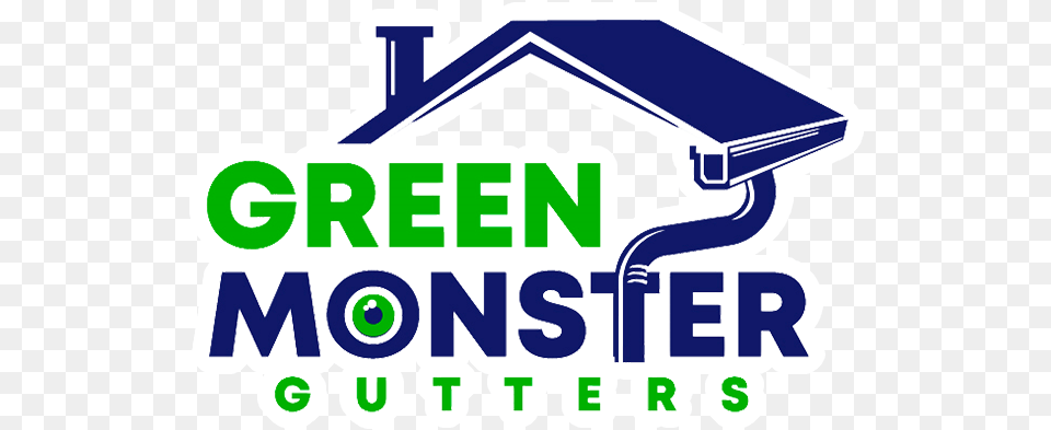 Green Monster Gutters Vertical, People, Person, Neighborhood, Text Png Image