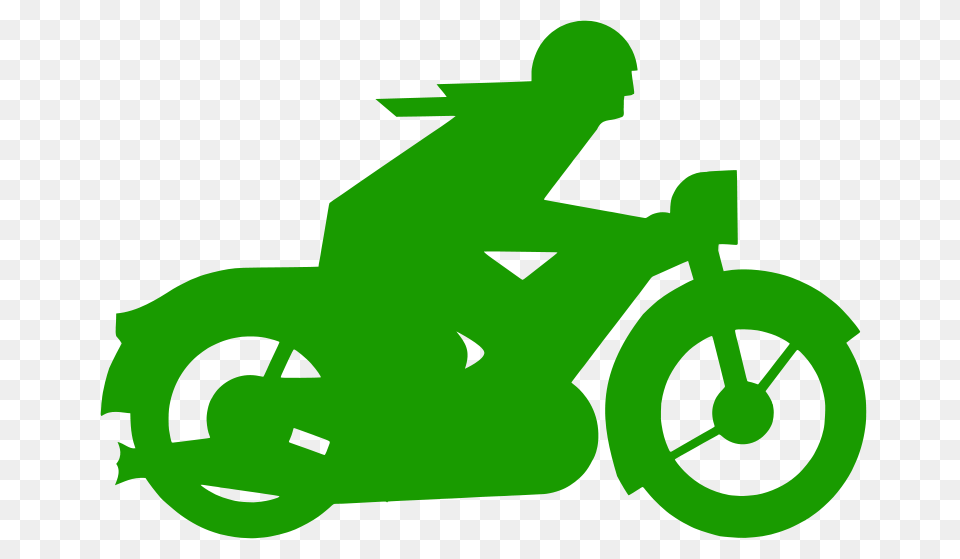 Green Motorbiker, Moped, Motor Scooter, Motorcycle, Transportation Free Transparent Png