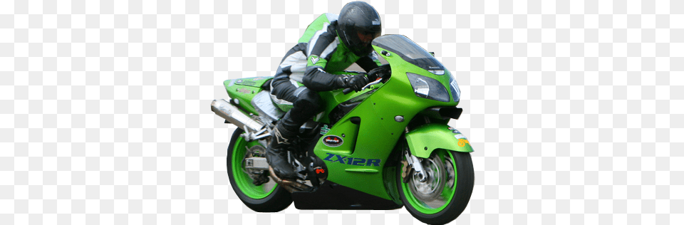 Green Motorcycle Picture Motorcycle, Helmet, Adult, Transportation, Person Png Image
