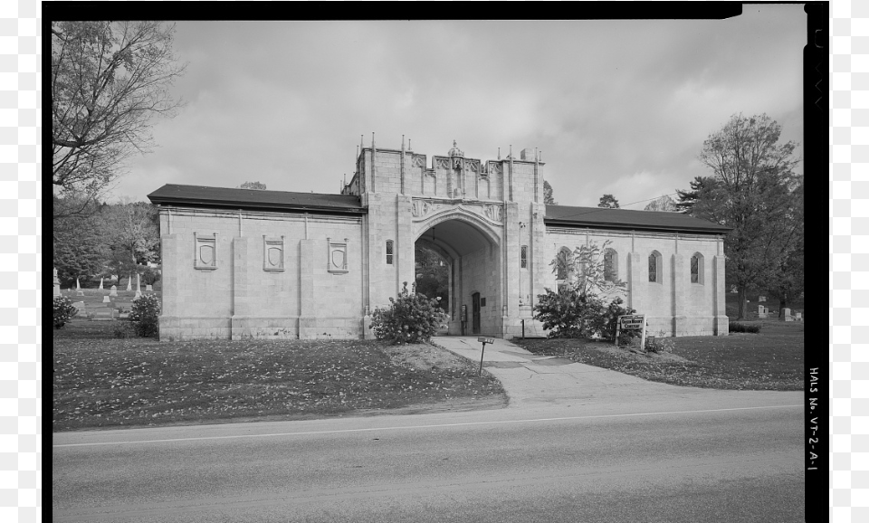 Green Mount Cemetery Arch, Architecture, Building, Road, Tarmac Png