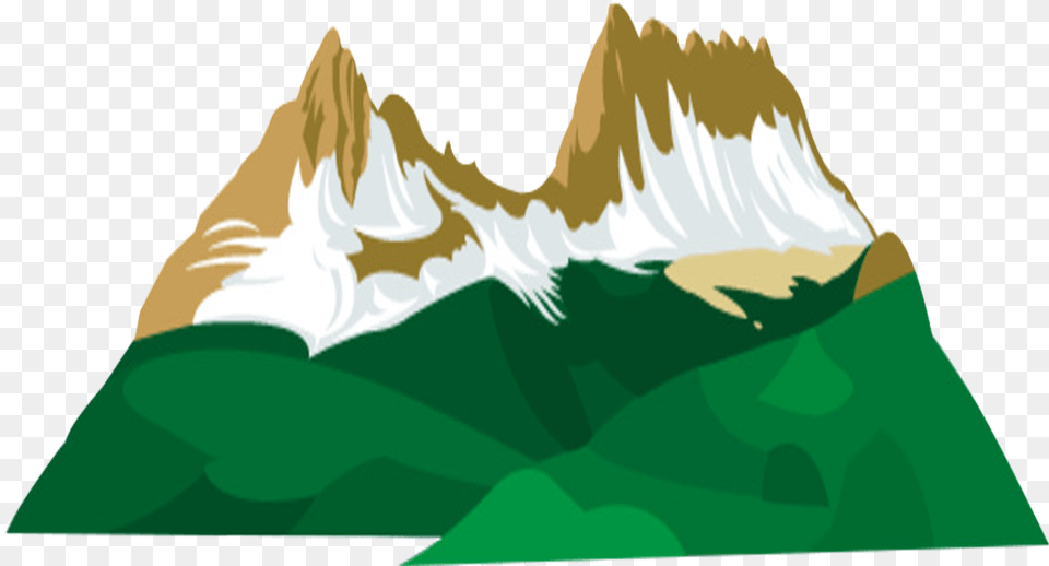 Green Mountains Clip Art Mountain Clipart Transparent, Nature, Mountain Range, Peak, Outdoors Free Png Download
