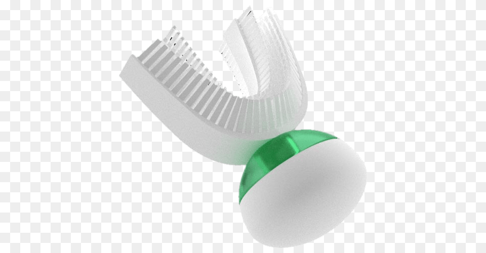 Green Mouthpiece Toothbrush, Brush, Device, Tool, Ball Free Png Download
