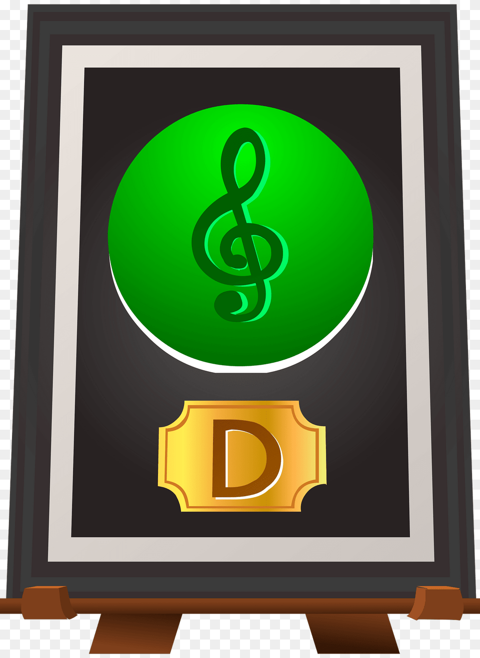 Green Music Trophy Clipart, Blackboard, Light, Logo Png