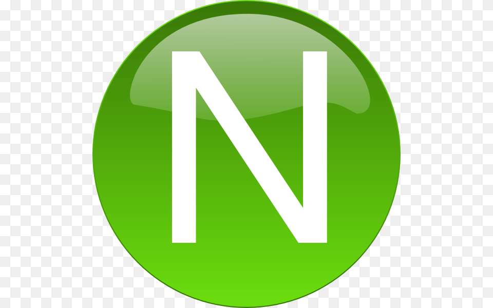 Green N Clip Art, Disk, Symbol, Sign, Text Free Transparent Png