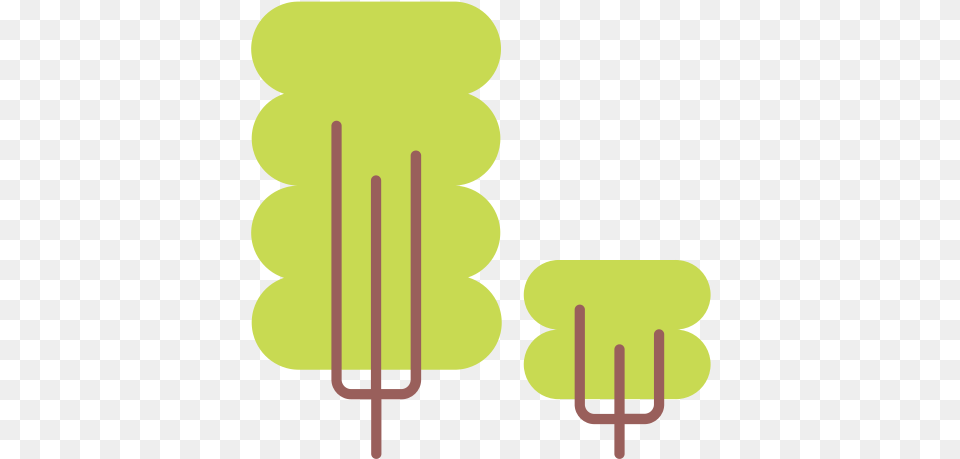 Green Nature Tall Tree Icon Graphic Design, Cutlery, Fork, Weapon Png