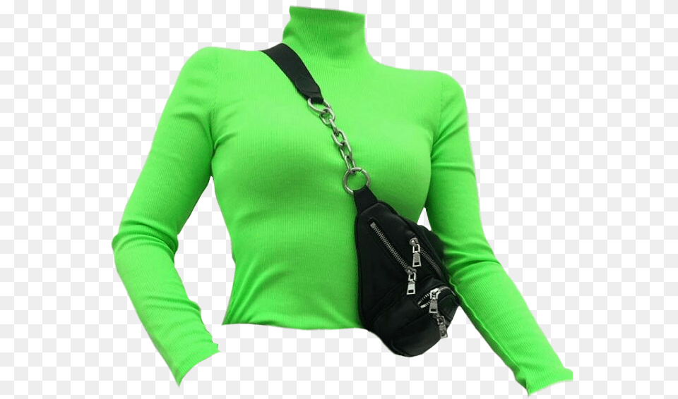 Green Neon Shirt Shirts Cute Aesthetic Neon Green Aesthetic, Accessories, Sleeve, Person, Long Sleeve Free Transparent Png
