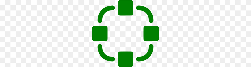 Green Network Icon Free Transparent Png