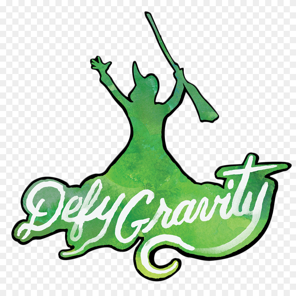 Green Octopus Logo Clipart Full Size Clipart Defy Gravity Wicked, Light, Person Free Transparent Png