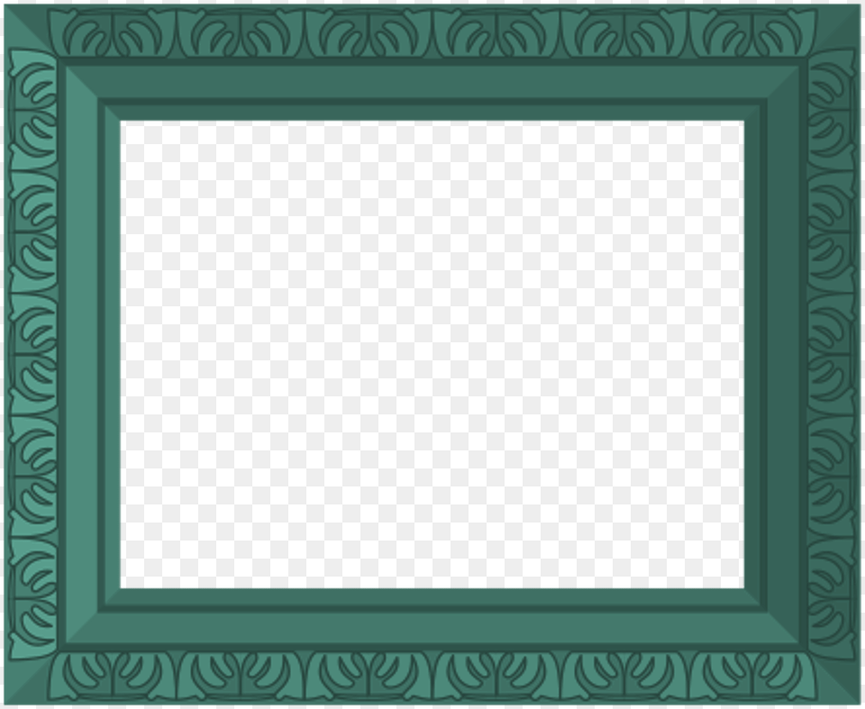 Green Ornamental Frame Clipart, Home Decor, Blackboard, Accessories Free Png Download