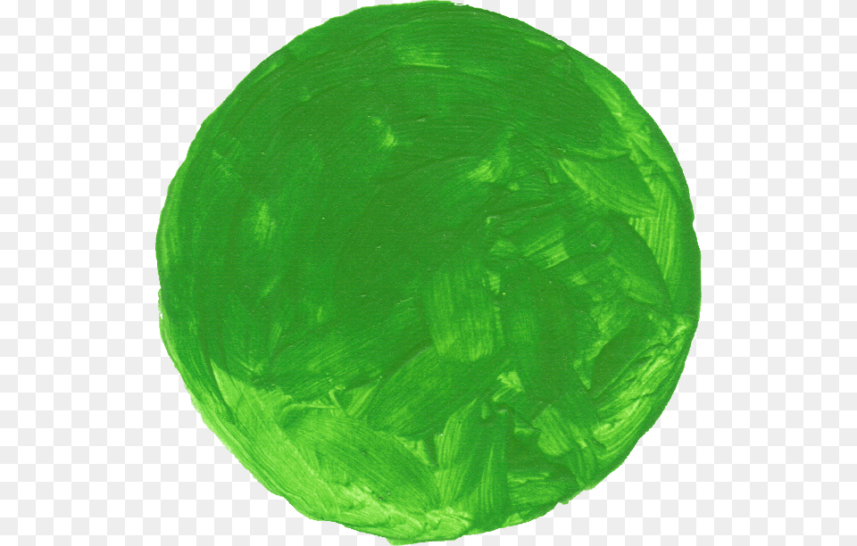 Green Paint Circle, Sphere, Accessories, Gemstone, Jewelry Free Transparent Png