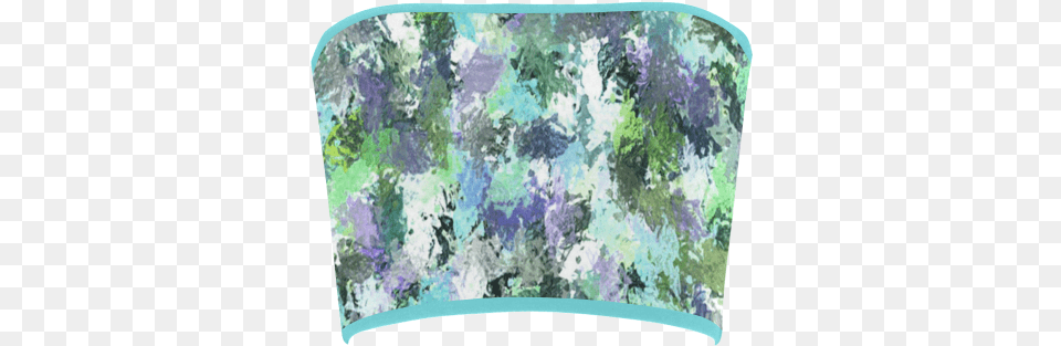 Green Paint Splatter Bandeau Top Abstract Blue Paint Splatter Backpack By Jnccreations, Cushion, Home Decor, Art Free Png Download