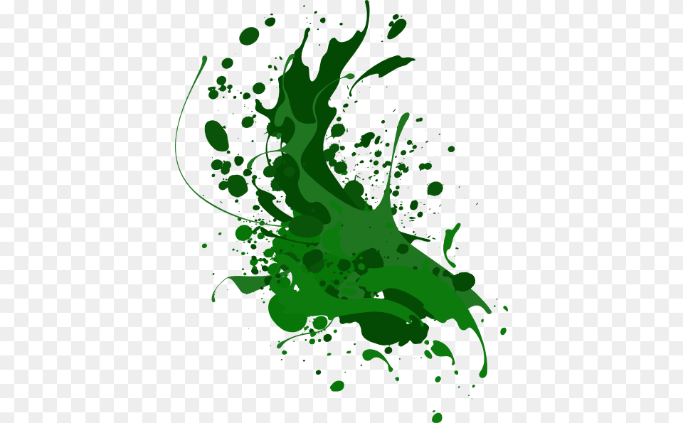 Green Paint Splatter Green Paint Splatter, Art, Graphics Free Transparent Png
