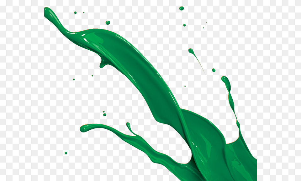 Green Paint Splatter Droplet, Water Free Transparent Png
