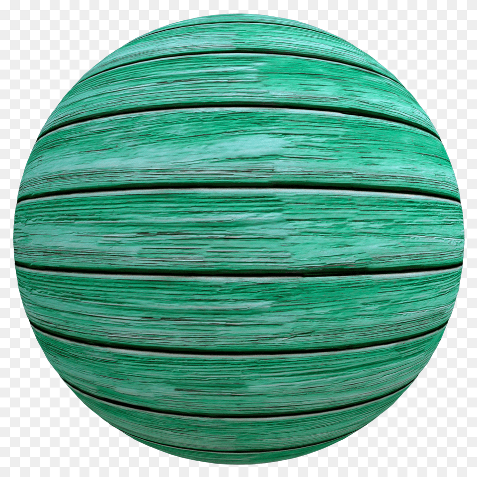 Green Painted Wood Share Textures, Sphere Png