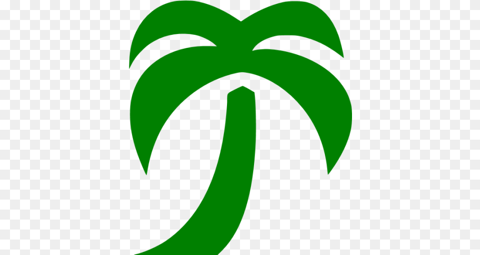 Green Palm Tree Icon Green Palm Tree Icon, Person, Symbol, Logo Free Transparent Png