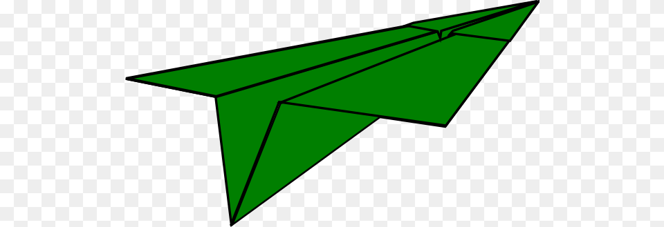 Green Paper Airplane Clip Art Free Png