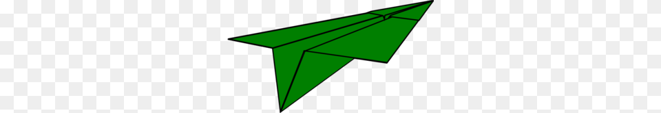 Green Paper Airplane Clip Art, Toy Free Png Download