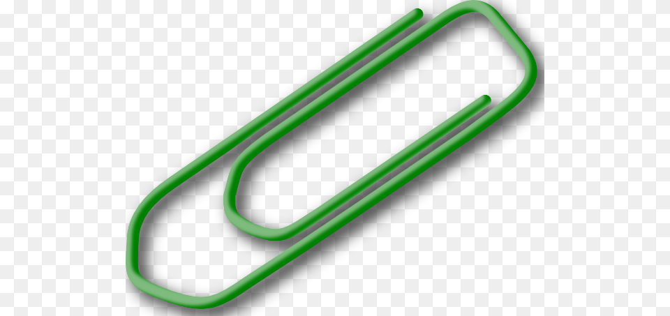 Green Paperclip Clip Art Vector Free Png Download