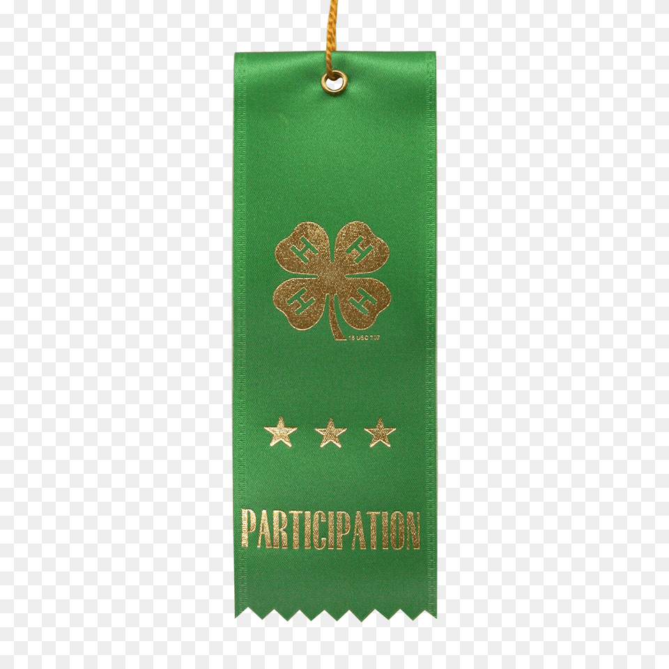 Green Participation Ribbon, Clothing, Scarf, Stole Free Transparent Png