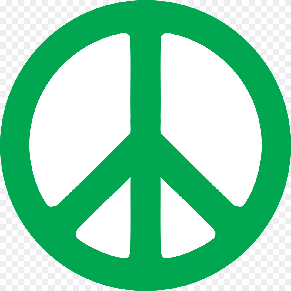 Green Peace Signs Peace Symbol Green, Sign, Disk, Road Sign Free Transparent Png