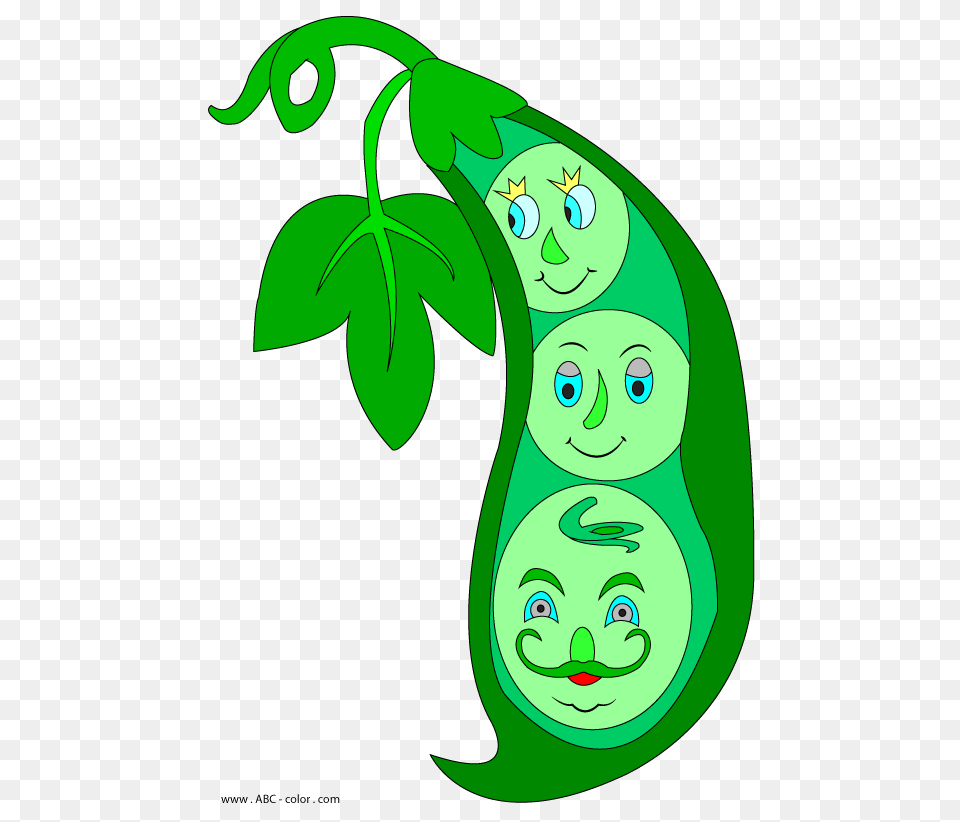 Green Peas Raster Clipart, Food, Produce, Face, Head Png