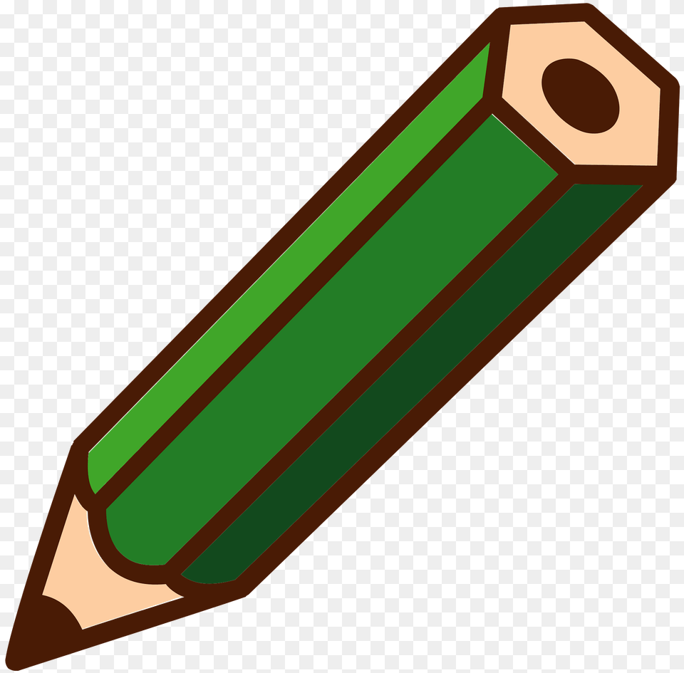 Green Pencil Clipart, Dynamite, Weapon Free Png Download