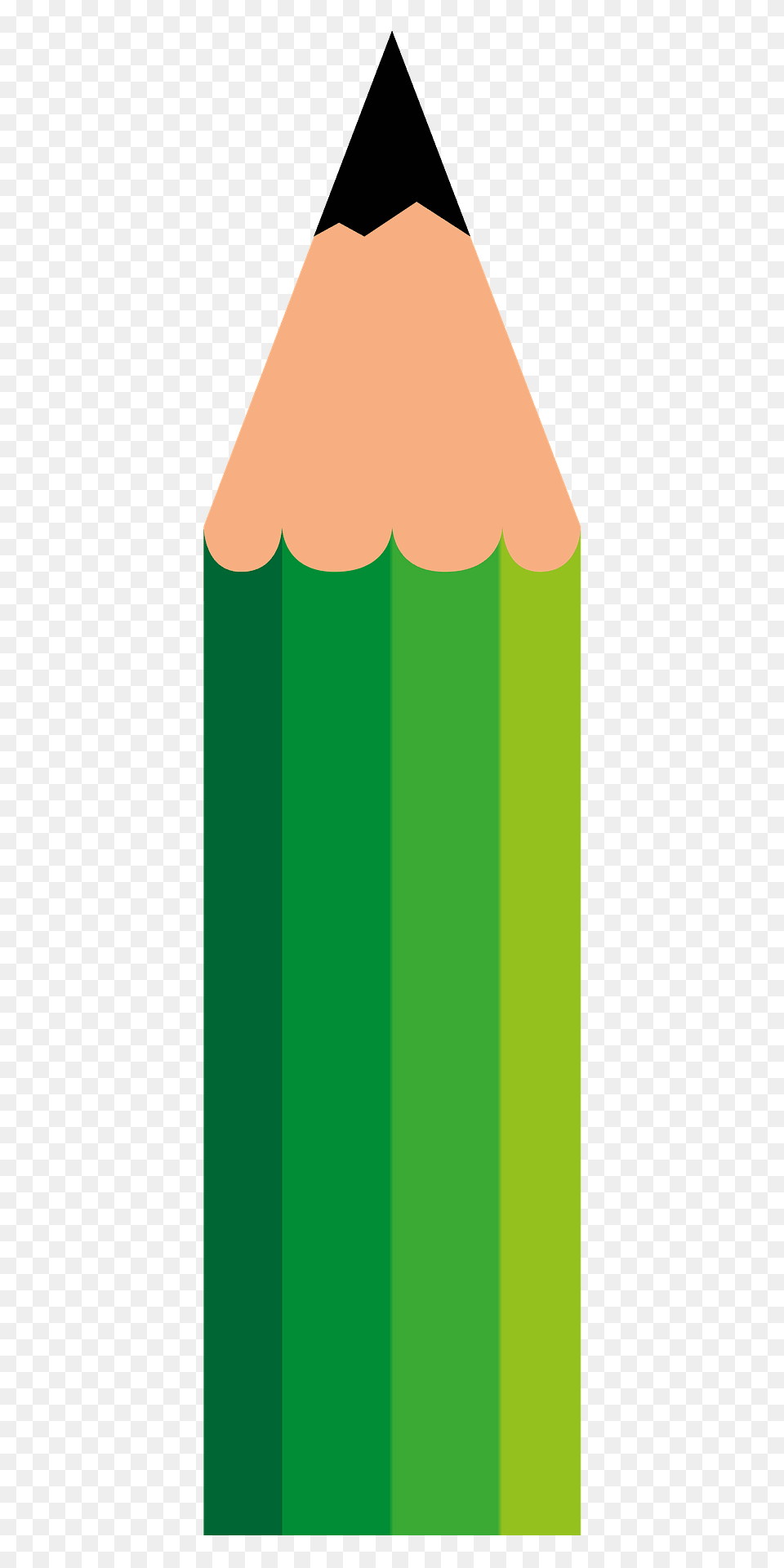 Green Pencil Clipart Free Png