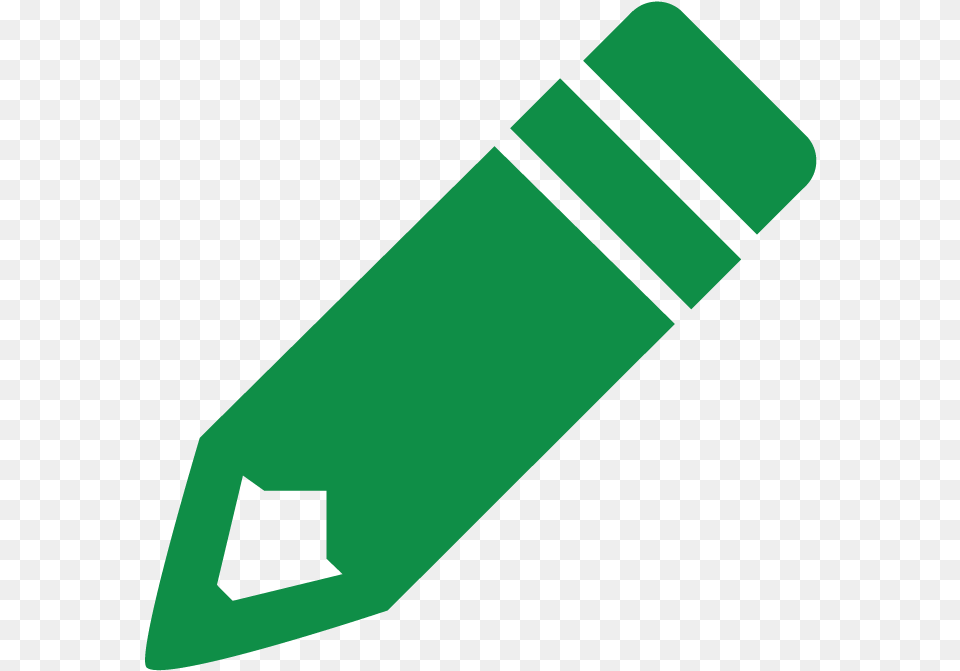 Green Pencil Icon, Crayon Png Image