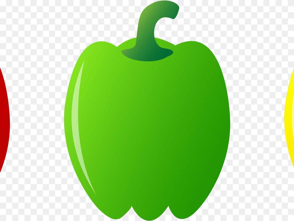 Green Pepper Clipart, Vegetable, Bell Pepper, Food, Produce Png