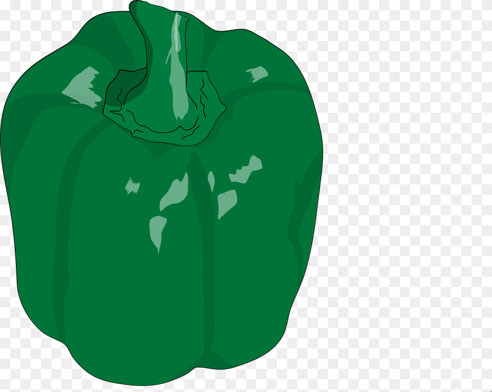 Green Pepper Clipart, Bell Pepper, Food, Plant, Produce Png