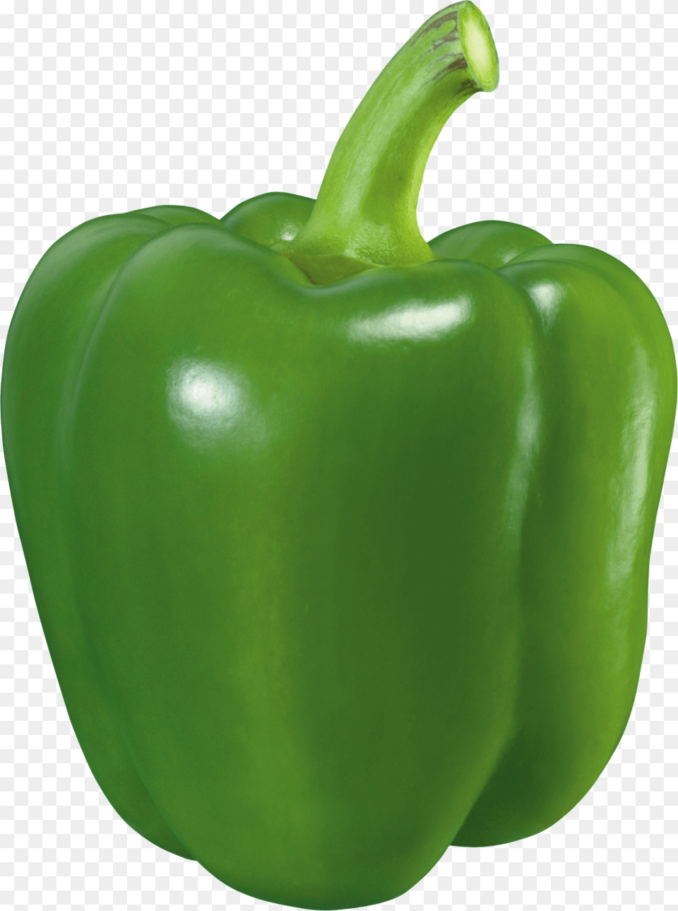Green Pepper Image Green Pepper, Bell Pepper, Food, Plant, Produce Free Png