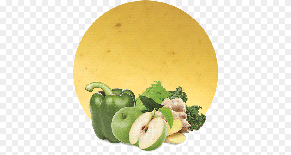 Green Pepper Kale Celery Apple U0026 Ginger Concentrate Saumagen, Food, Fruit, Plant, Produce Png Image