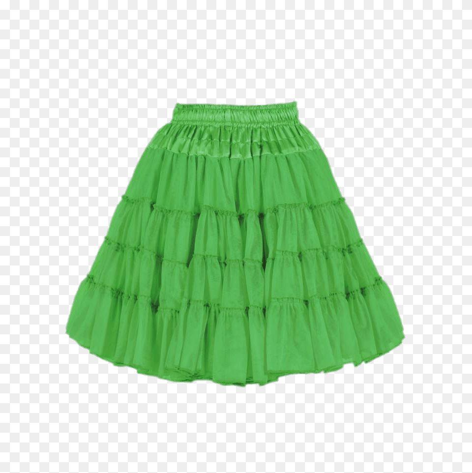 Green Petticoat, Clothing, Skirt, Miniskirt Free Transparent Png
