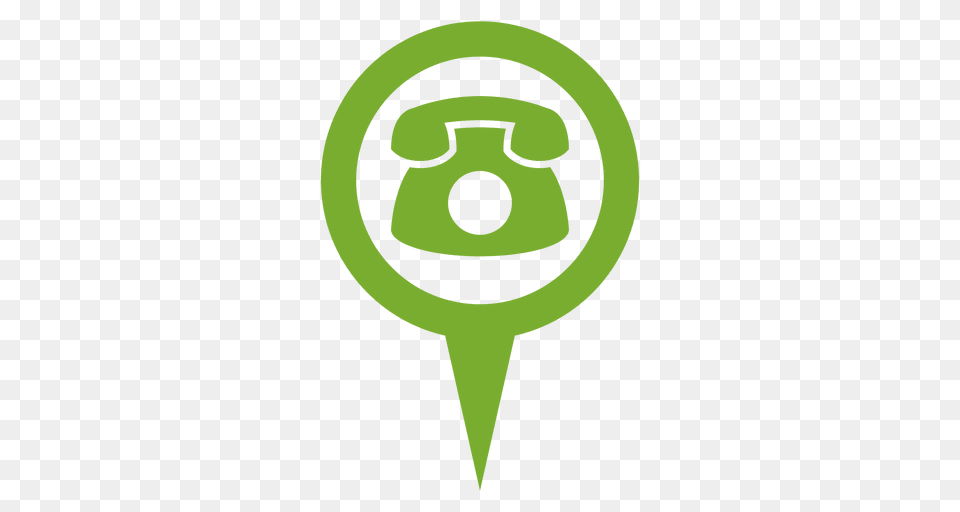 Green Phone Round Bubble Infographic, Logo Png