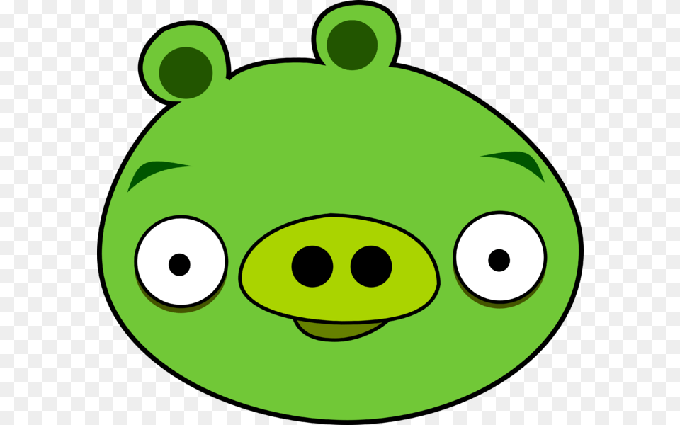 Green Pig Angry Birds Character Angry Bird Pig, Amphibian, Animal, Frog, Wildlife Free Transparent Png