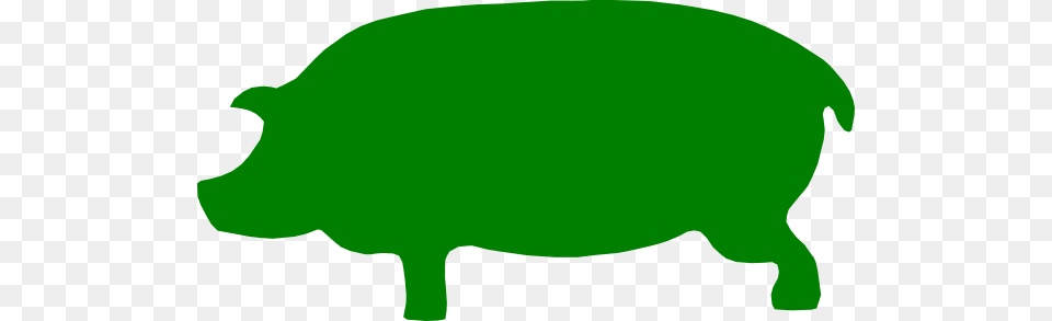 Green Pig Clip Art, Animal, Mammal, Hog, Boar Png Image