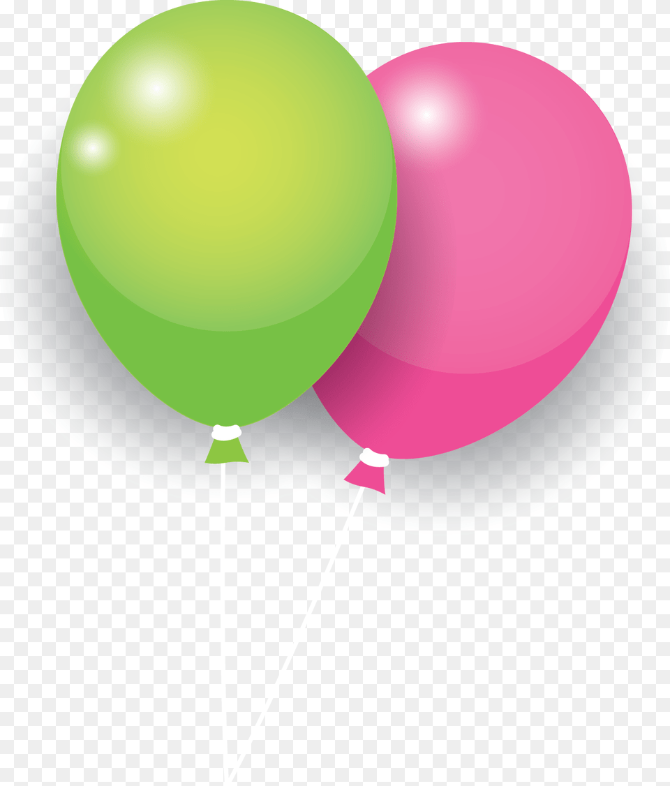 Green Pink Balloon Sphere Free Transparent Png