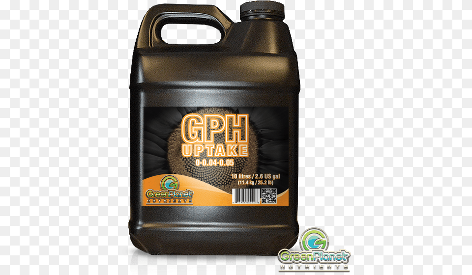 Green Planet Nutrients Gph Uptake 4 Liters, Qr Code, Bottle, Food Png