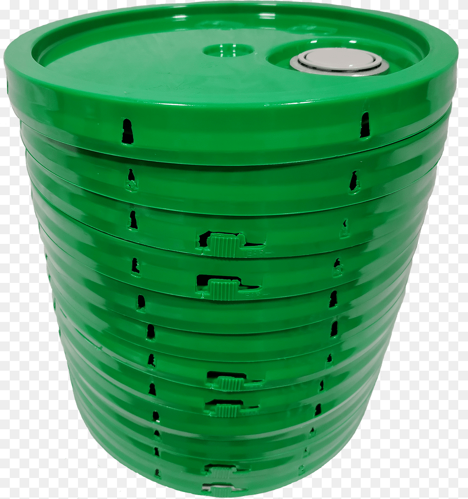 Green Plastic Lid With Gasket Tear Tab And Rieke Spout Plastic, Cup, Barrel, Keg, Mailbox Free Png