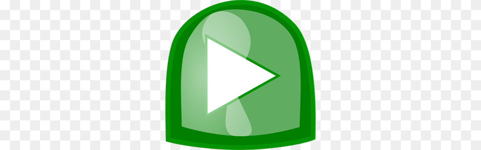 Green Play Button Clip Arts For Web, Triangle Free Transparent Png