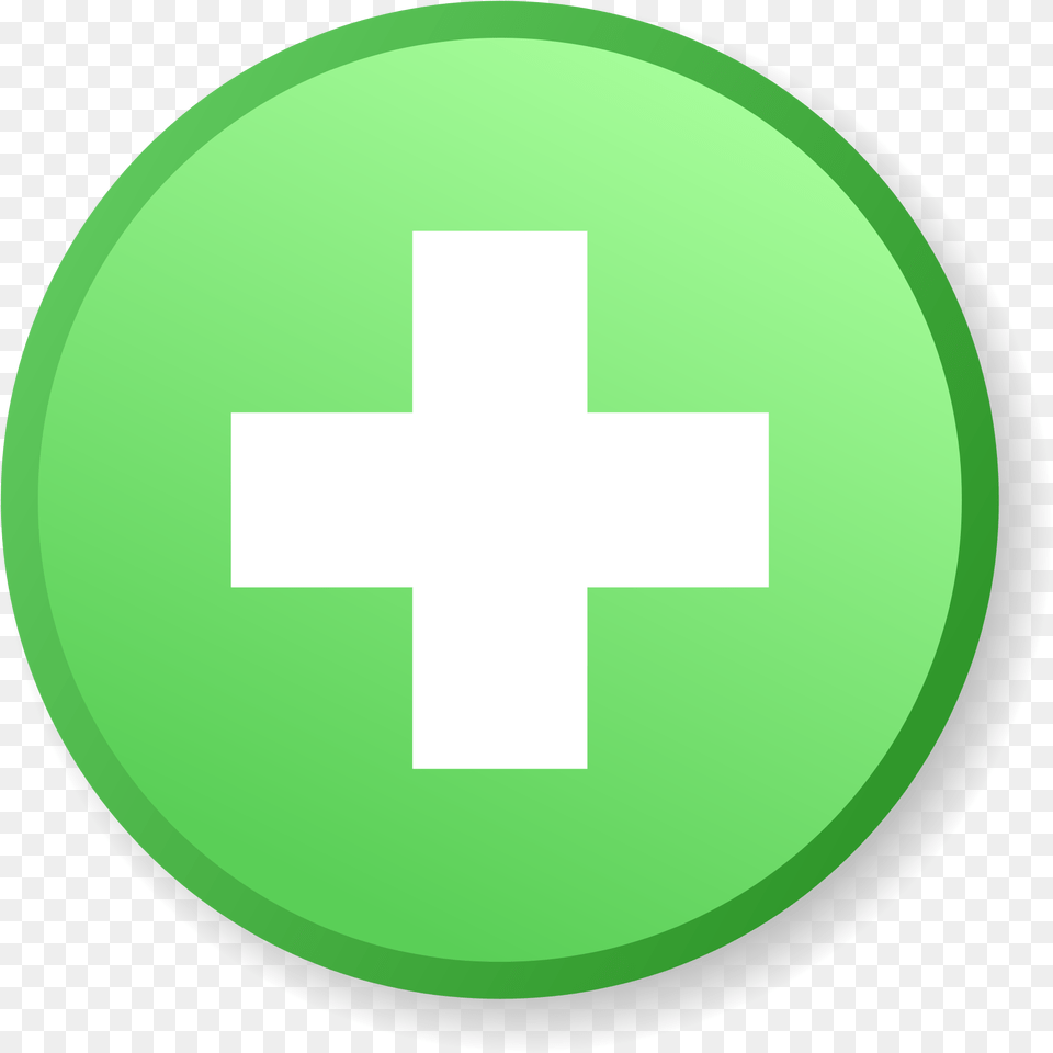 Green Plus Sign, First Aid, Symbol, Logo Png Image