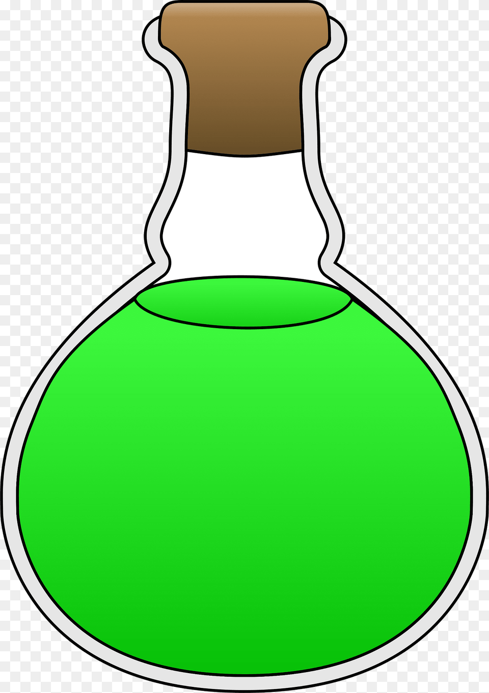 Green Potion Clipart, Light, Ammunition, Grenade, Weapon Free Png