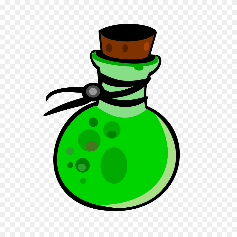 Green Potion Clipart, Bottle, Nature, Outdoors, Snow Free Png Download