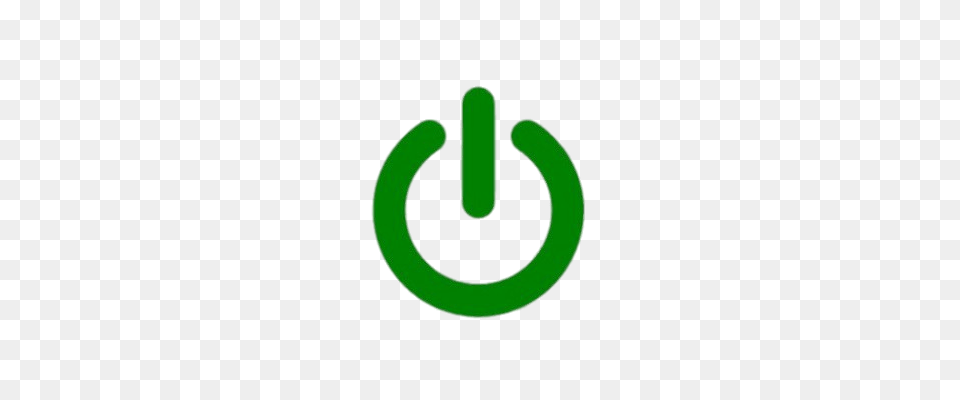 Green Power Button, Logo Png