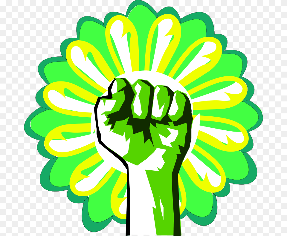 Green Power Cliparts, Body Part, Hand, Person, Fist Png Image