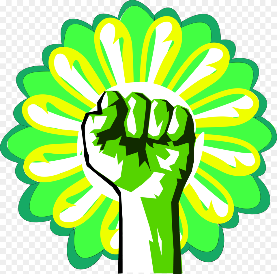 Green Power Fight For The Environment, Body Part, Hand, Person, Fist Png