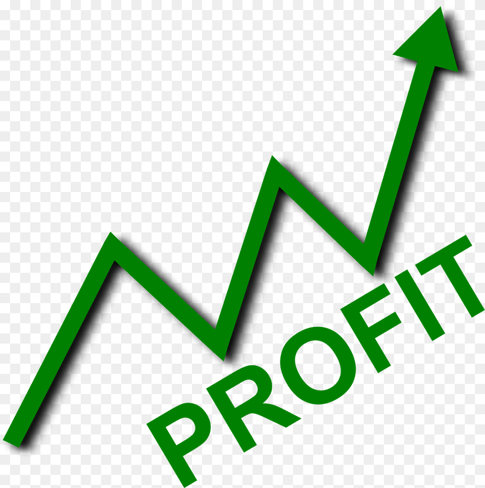 Green Profit Arrow, Recycling Symbol, Symbol Png Image