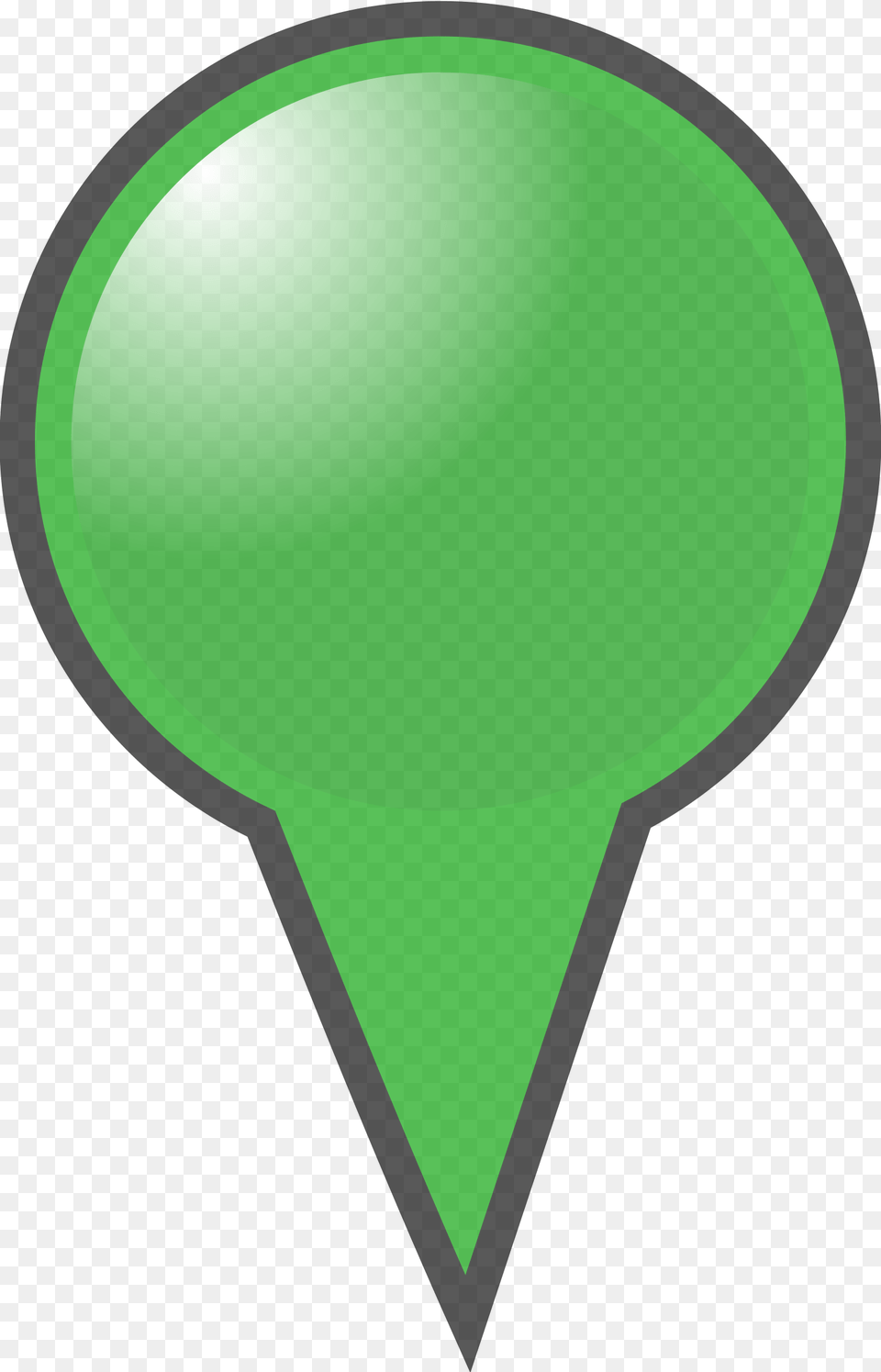 Green Pushpin Map Marker Green, Balloon Png Image